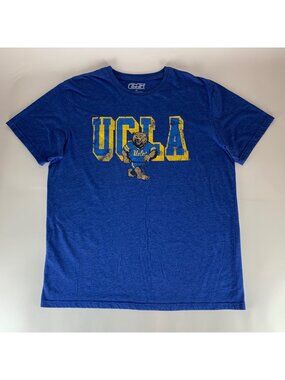 UCLA Bruins NCAA Blue E5 Short Sleeve Crewneck Shirt Mens XL